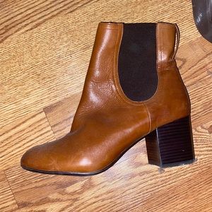 Leather Short Boots